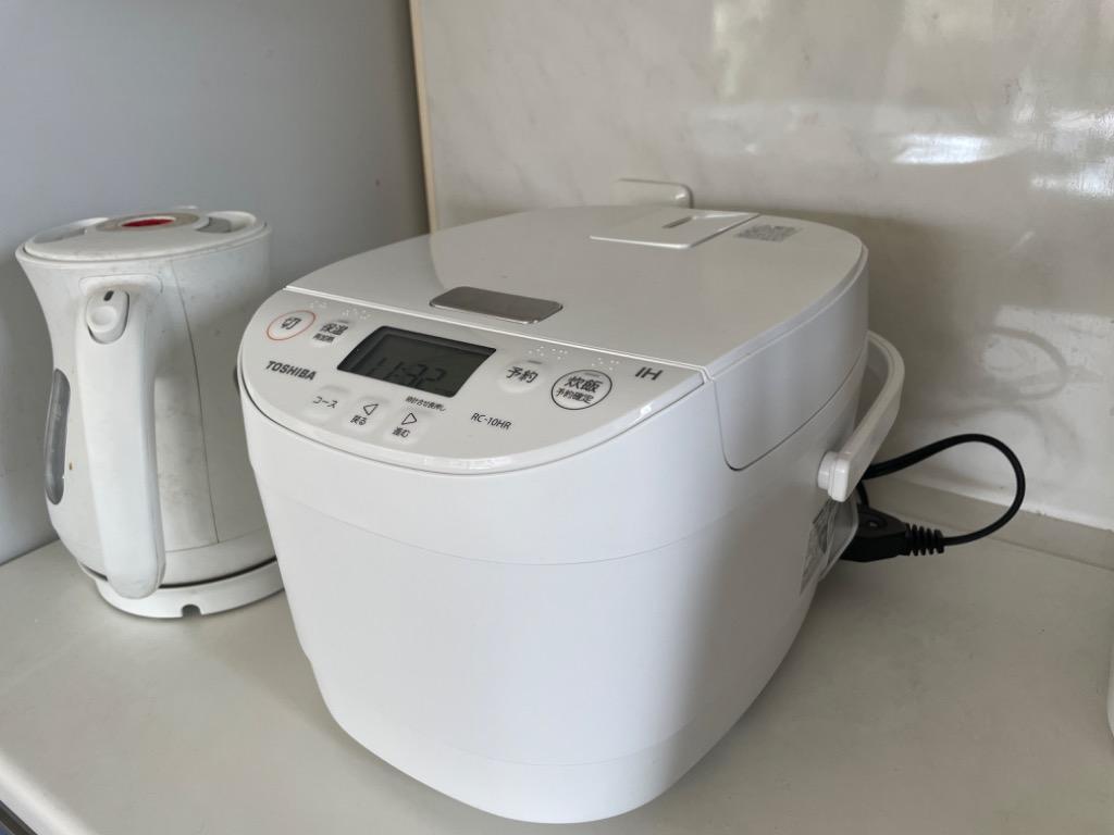東芝 IHジャー炊飯器 RC-10HR 白 5.5合炊き - 炊飯器・餅つき機
