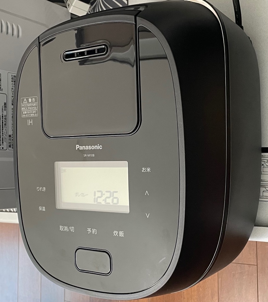 アウトレット超特価】パナソニック SR-M10B-K 可変圧力IHジャー