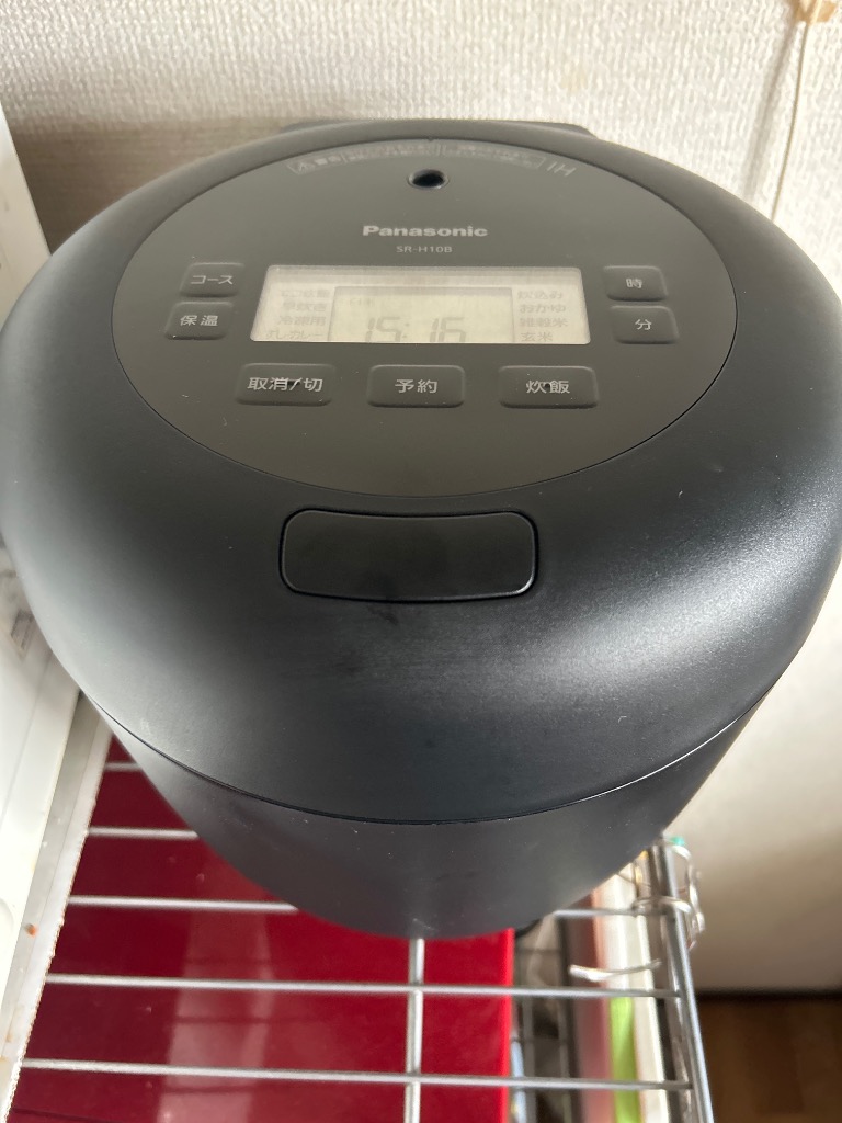 パナソニック SR-H10B-K IHジャー炊飯器 5.5合炊き ブラック