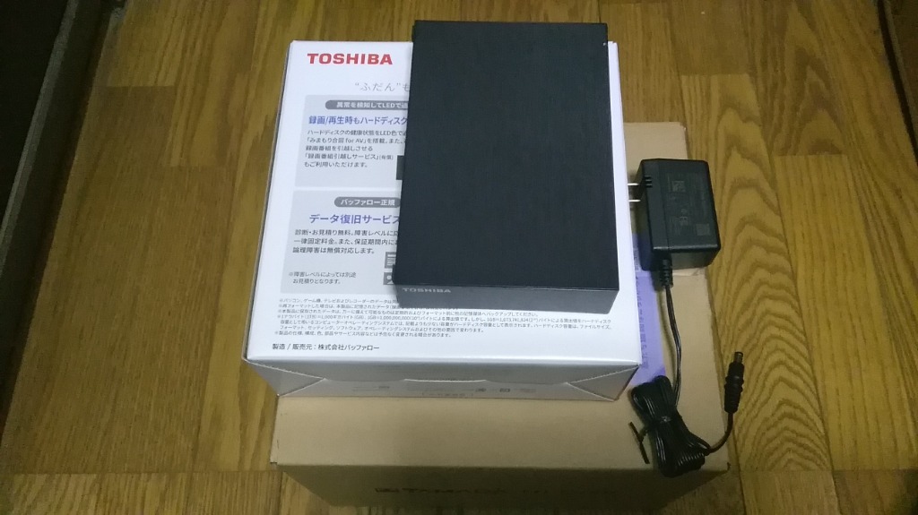 BUFFALO HD-TDA6U3-B [HD-TDAシリーズ 6TB ブラック] HDD