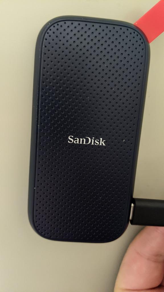 サンディスク SDSSDE30-2T00-J26 2TB ポータブルSSD 外付けSSD