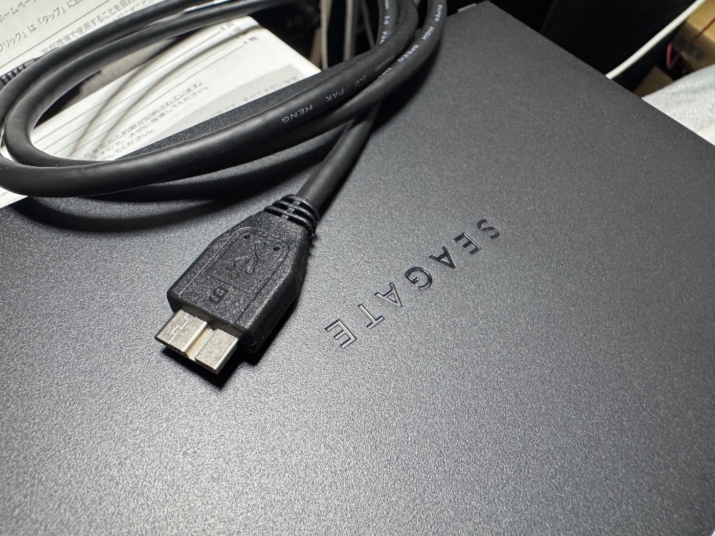 BUFFALO HDSGDA4U3B 外付けHDD USB3.2(Gen1)対応 Seagateコラボ