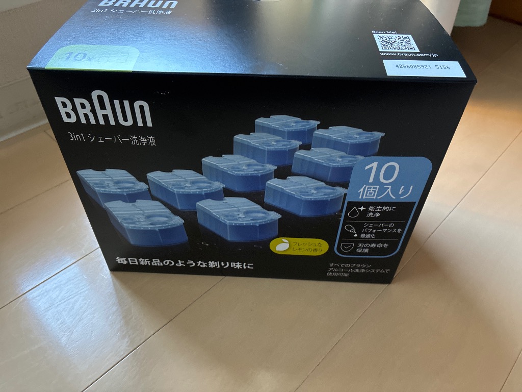 BRAUN 3in1 シェーバー洗浄液 Amazon.co.jp: ブラウン クリーン＆リニュー専用 洗浄液