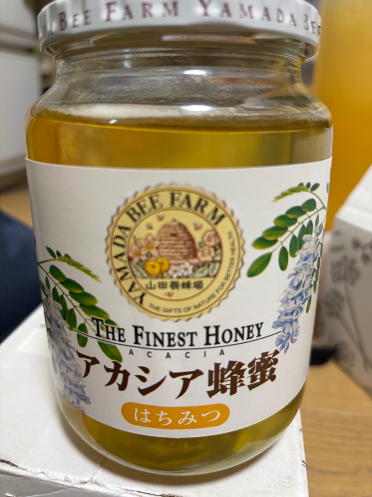 山田養蜂場 アカシア蜂蜜(中国産) 1kgビン入 グリホサート検査済