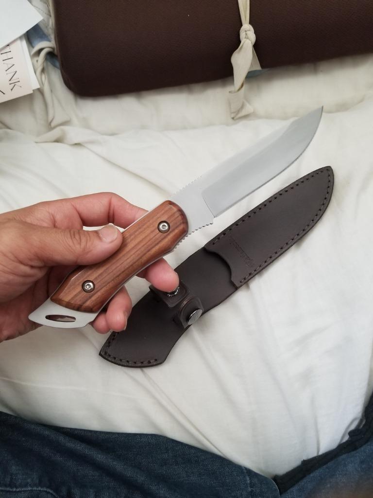 マセリン 982/LG ハンティング ウォールナット シースナイフ Maserin HUNTING Walnut Fixed knife :  mas982lg : 世界のナイフ 山秀 ヤフー店 - 通販 - Yahoo!ショッピング