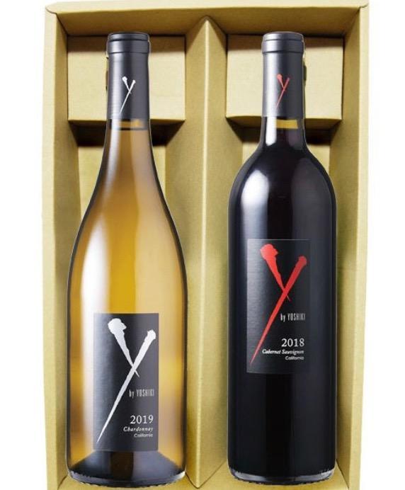 フランス紅白ワインセット Y by YOSHIKI ( ワイバイヨシキ ) 2本セット シャルドネ + カベルネ・ソーヴィニョン 750ml  ハロウィン 2022 :5872:酒の番人 ヤマカワ Yahoo!店 - 通販 - Yahoo!ショッピング