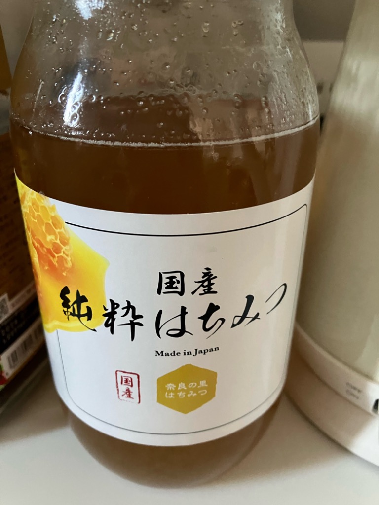 国産純粋はちみつ 1k瓶 : 1002 : 奈良の里やまと蜂蜜堂 - 通販 - Yahoo