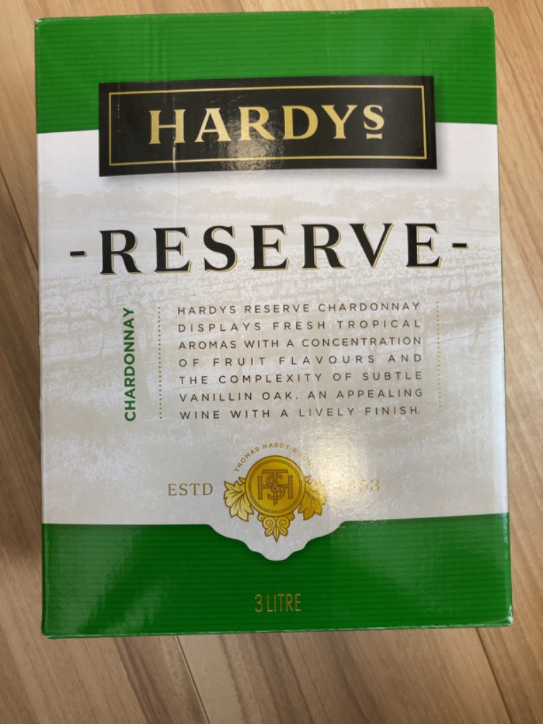 ハーディーズ リザーヴ シャルドネ バギンボックス 3000ml 4本 ハーディーズ リザーヴ シャルドネ バギンボックス 3000ml 4本