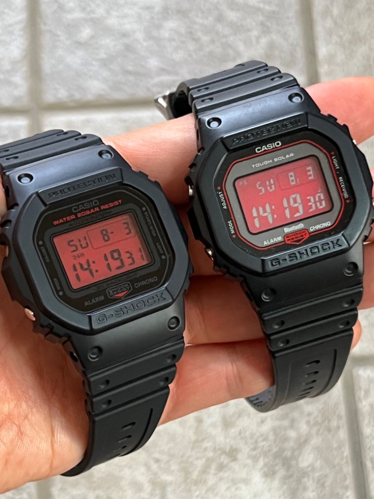G-SHOCK カシオ Gショック DW-5600BBR-1JF ブラック×レッド