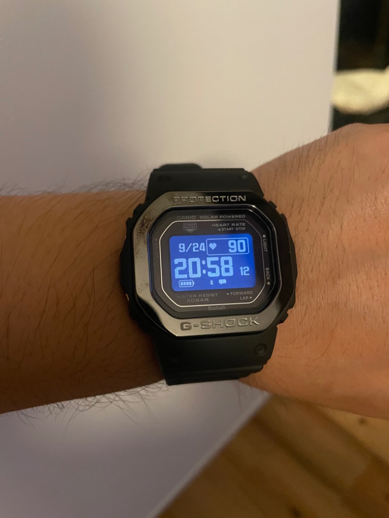 G-SHOCK カシオ Gショック DW-H5600MB-1JR G-SQUAD ハートレート