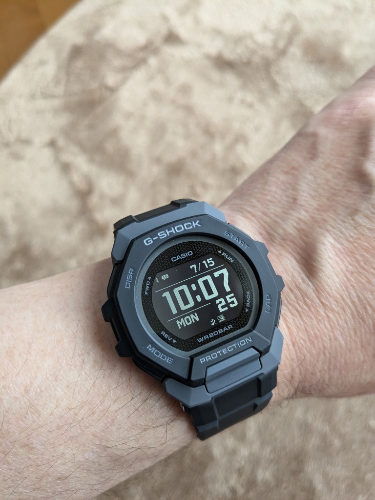 G-SHOCK カシオ Gショック G-SQUAD GBD-300-1JF スマートフォン