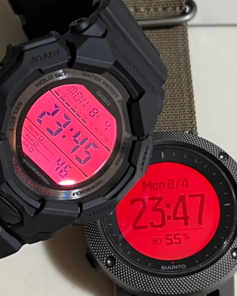 G-SHOCK カシオ Gショック GD-010BBR-1JF ブラック×レッド CASIO
