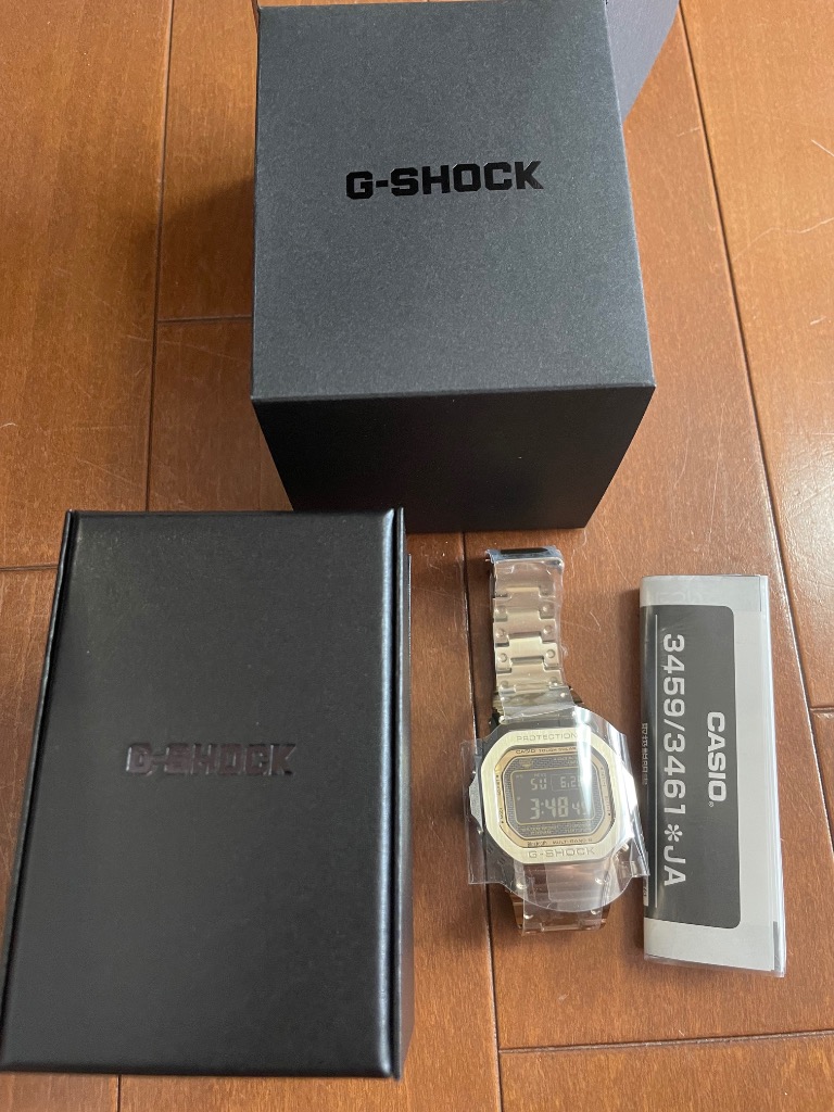 カシオ　G-SHOCK GMW-B5000GD-9JF コマ付き、箱なし G-SHOCK カシオ Gショック GMW-B5000GD-9JF フルメタル CASIO