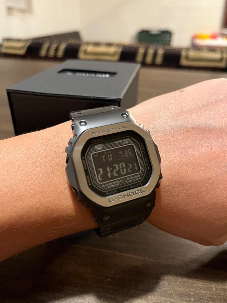 CASIO G-SHOCK GMW-B5000MB-1JF Bluetooth搭載ソーラー電波時計 マルチフィニッシュドブラック 【初回限定】