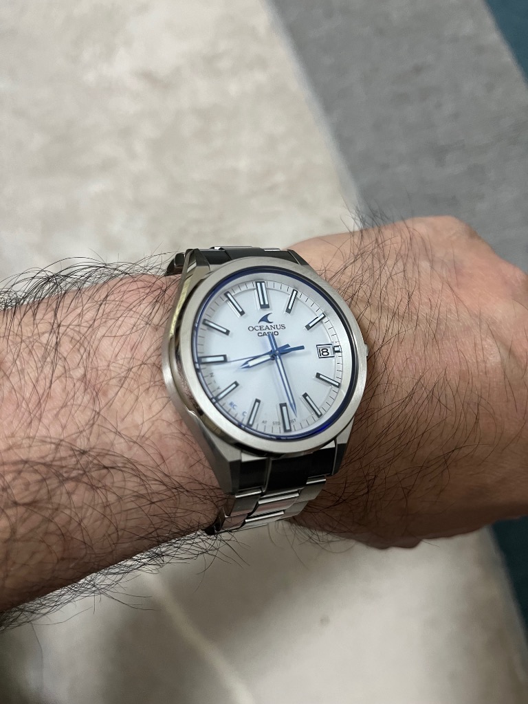 カシオ オシアナス ソーラー 腕時計 CASIO OCW-T200S-7AJF OCW-T200S-7AJF | CASIO