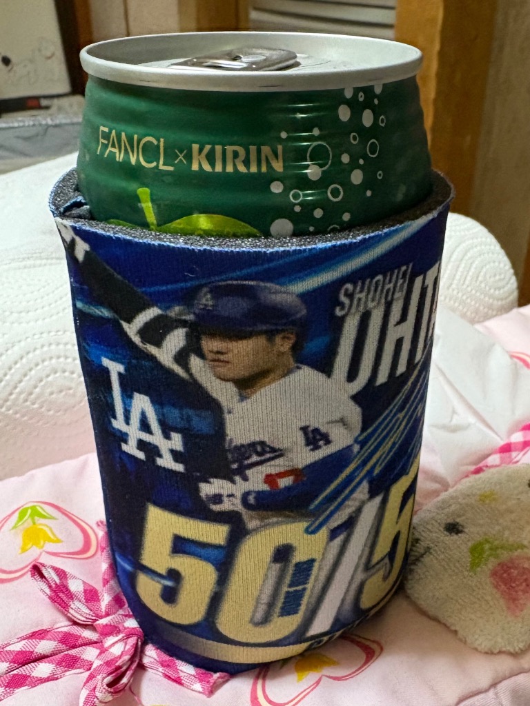 50/50 大谷翔平 50-50 缶クーラー 公式 ロサンゼルスドジャース