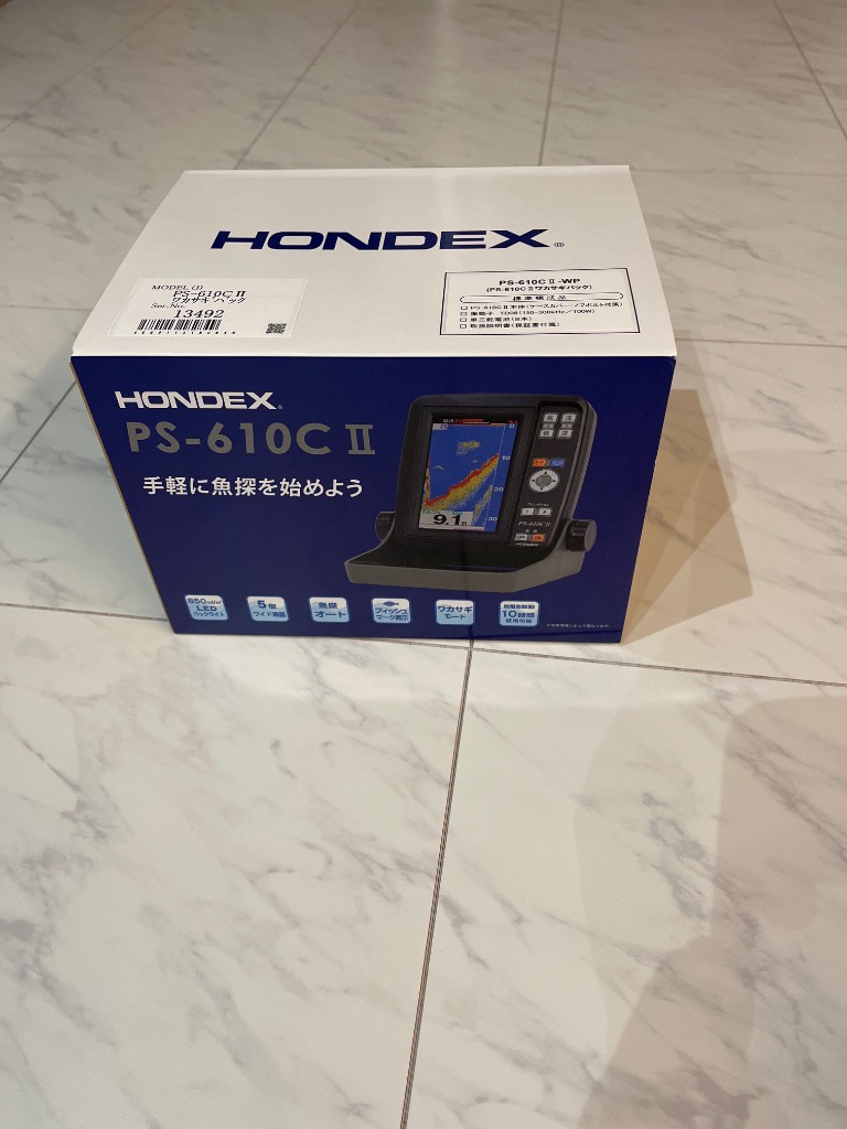 HONDEX ホンデックス PS-610C II-WP ワカサギパック ポータブル