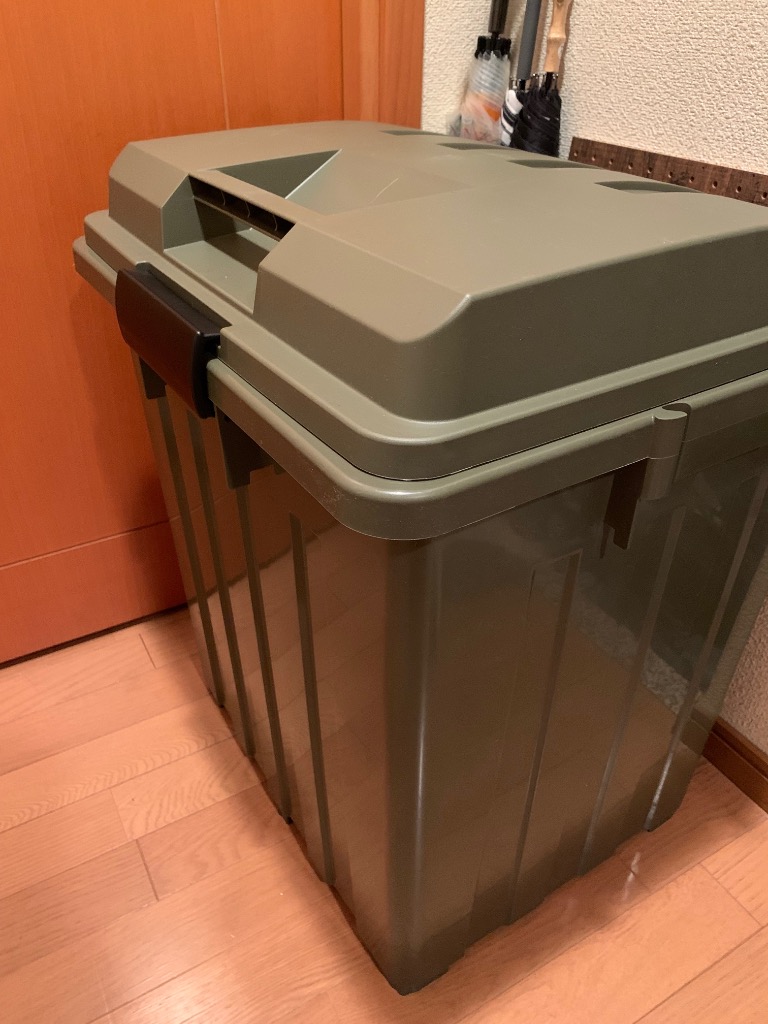 連結ハンドペール 90 カーキーグリーン ごみ箱 連結ハンドルペール90 カーキベージュ ⁄ カーキ