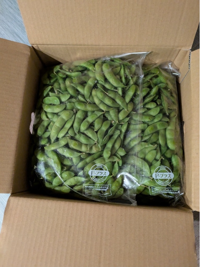 新潟県黒埼産 くろさき茶豆6kg  A品 朝採り新潟ブランド本場 黒埼茶豆 2kg「くろさき茶豆」 A級品