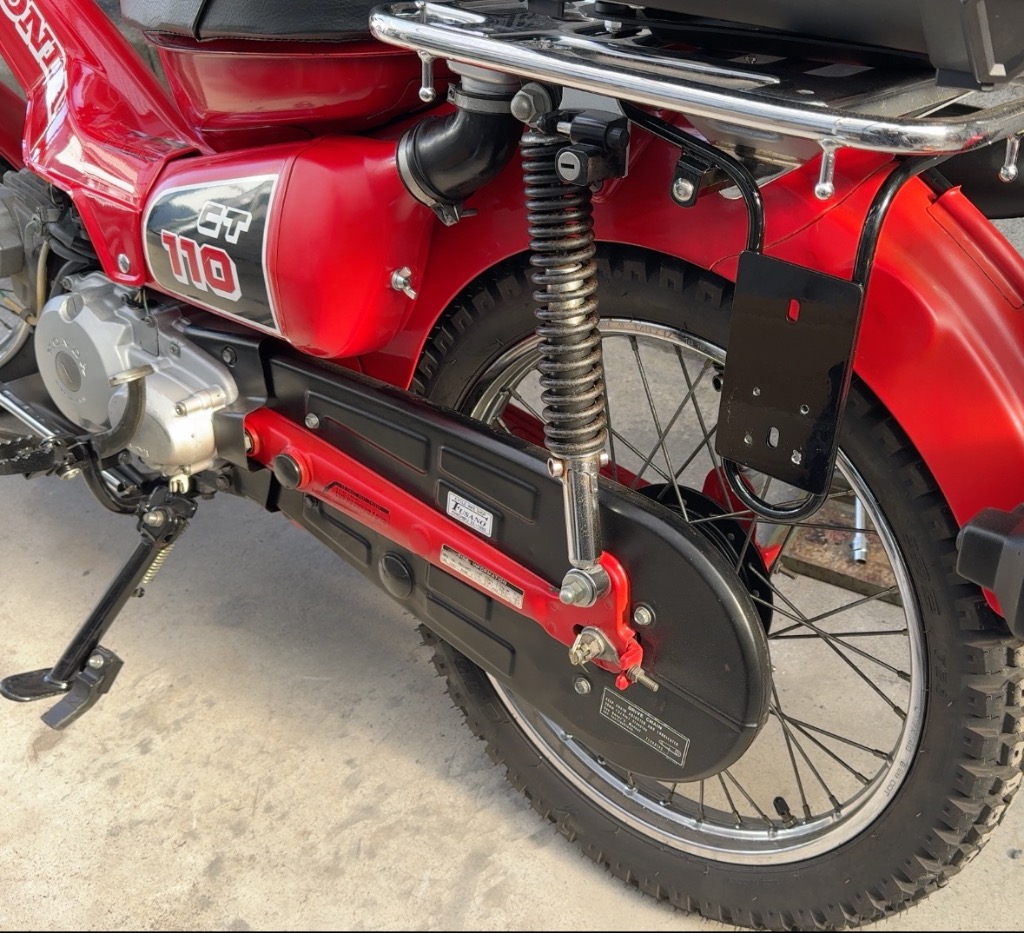 CT110 サブタンク　セット　取り付けステー モンキー用CT110ハンターカブサブタンク取り付けステーNO6979