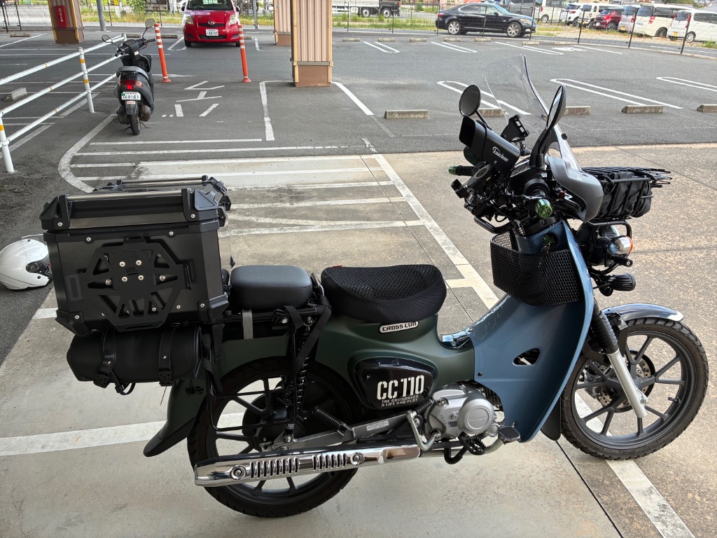 クロスカブ（JA60）用レッグシールドセット : ホンダウイング横山