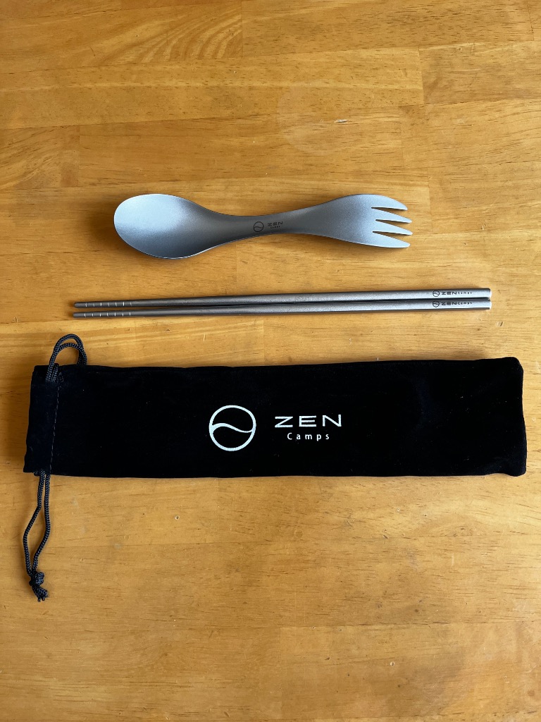 CAMPS ZEN Camps カトラリーセット チタン製 多種類タイプ 箸