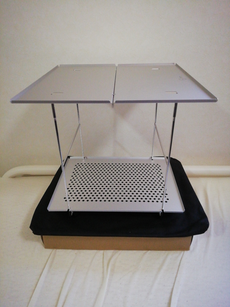 ZEN Camps Air-2 Table アウトドアテーブル 本体 シルバー