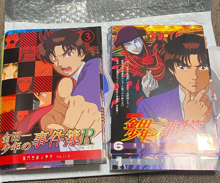 【全巻セット】アニメ 金田一少年の事件簿 全巻 DVD アニメ 金田一少年の事件簿 全24枚 全10巻 + R リターンズ 全14