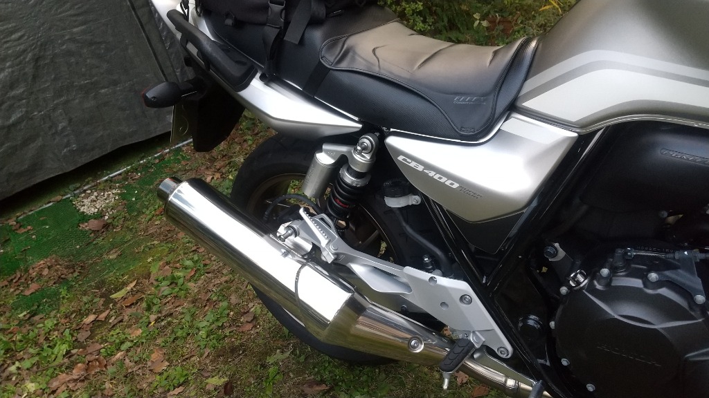 CB400SB SF NC42 リアショック&ケツ上げキット - パーツ