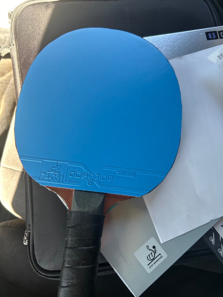 サムソノフフォースプロ ST 卓球ラケット クァンタムXプロ ラバーセット TIBHAR サムソノフ フォースプロのレビュー評価・口コミ評判