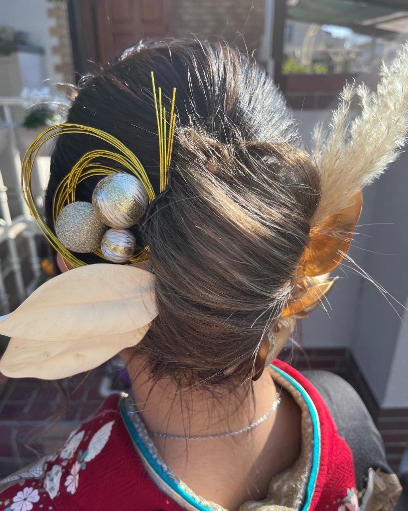 本物保証! 補助Uピン付 夜会巻きコーム インナーコーム モアコーム ボーテ ステック シンプル ヘアコーム アクセサリー 2本足 ブラック ブラウン  mcb-bein2