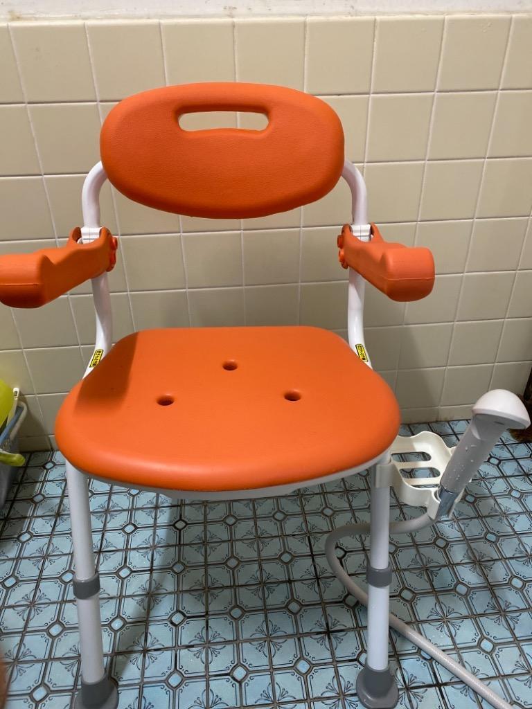 介護用風呂椅子 幸和製作所 テイコブワンタッチ折りたたみシャワー 