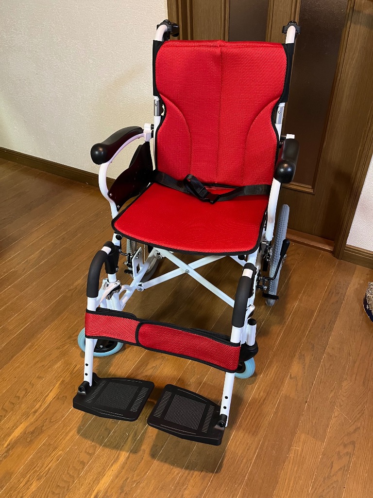ケアテックジャパン 車椅子 折りたたみ コンフォート-介助式