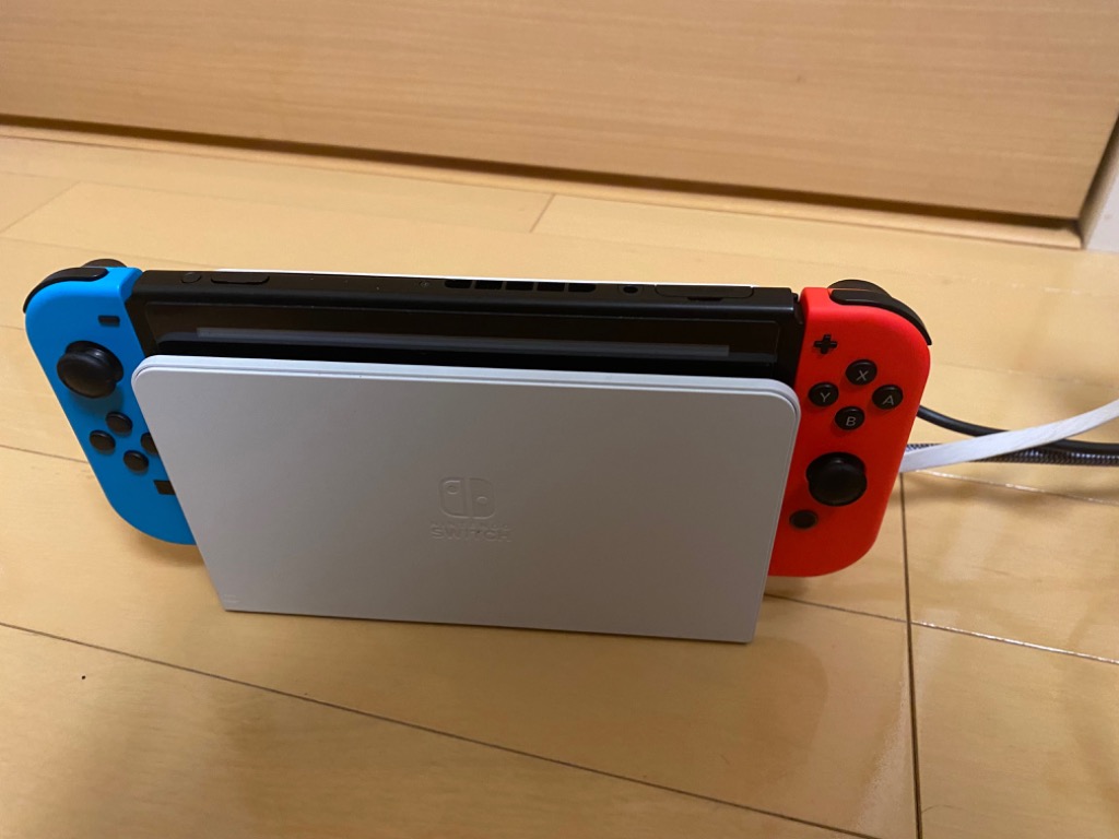 有機ELモデル ドックセット ホワイト Nintendo Switch 有線LAN 純正品 