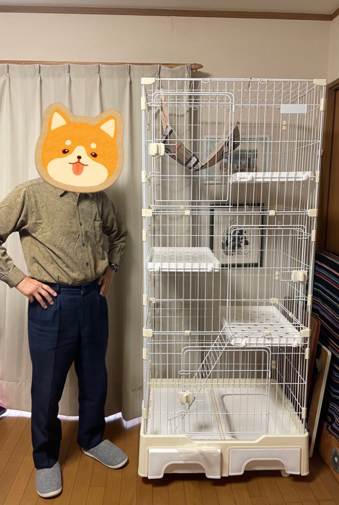 BTM 新色追加【トイレ付き】猫 ケージ キャットケージ 猫 専用