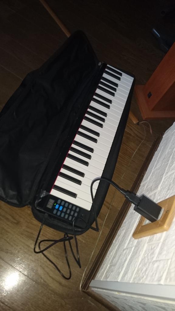 ❤️限定一台❤️ 電子ピアノ 88鍵盤 折り畳み キーボード ピアノ 充電