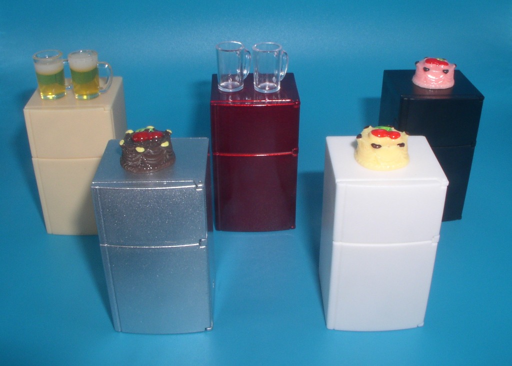 光る mini 冷蔵庫 全5種セット J.DREAM ガチャポン ガチャガチャ