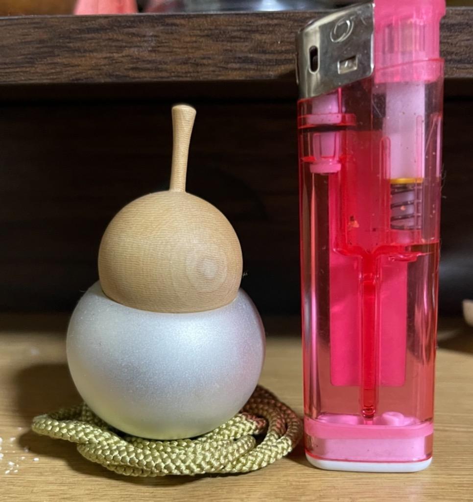 小泉屋 小さなおりん pear(ペア) 洋ナシ型 敷物付き 高岡銅器 仏具