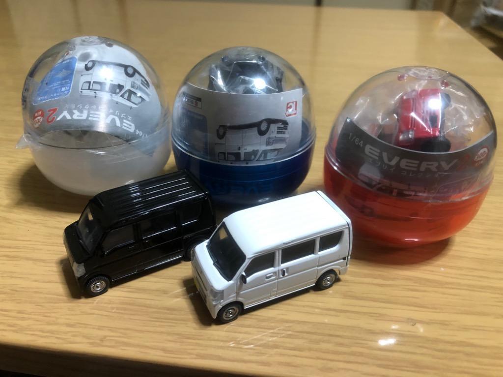 1/64 スズキ エブリイ コレクション2 フルコンプ ガチャガチャ 小物まで良い感じ！エブリイコレクション2 ガチャ ミニカー開封