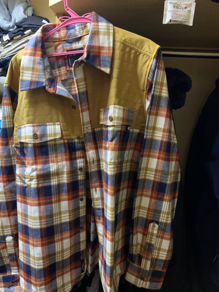 送料無料 マーモット シャツ メンズ MARMOT NEEDLE PEAK MIDWEIGHT FLANNEL SHIRT 長袖 チェック柄  クールマックス 速乾 紫外線防止 冬