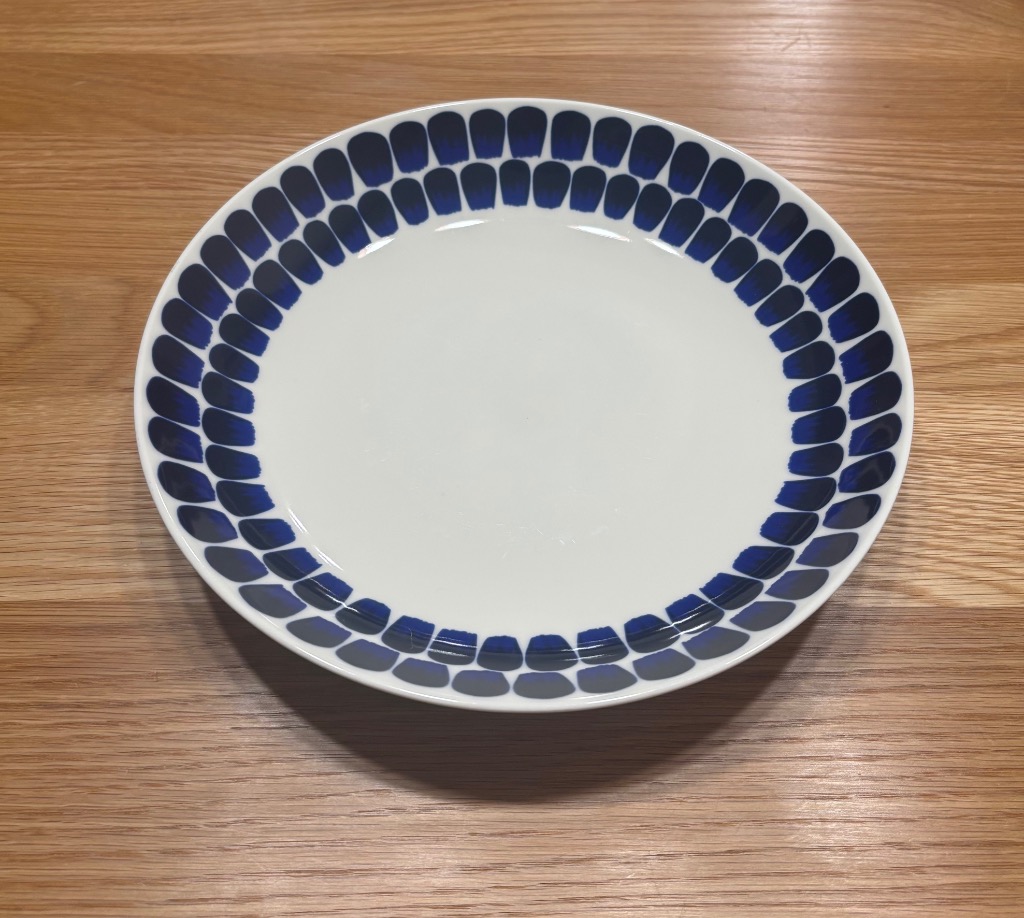 楽天市場】蒼の器 5柄 21cm深皿 5個セット 送料無料 青と白の
