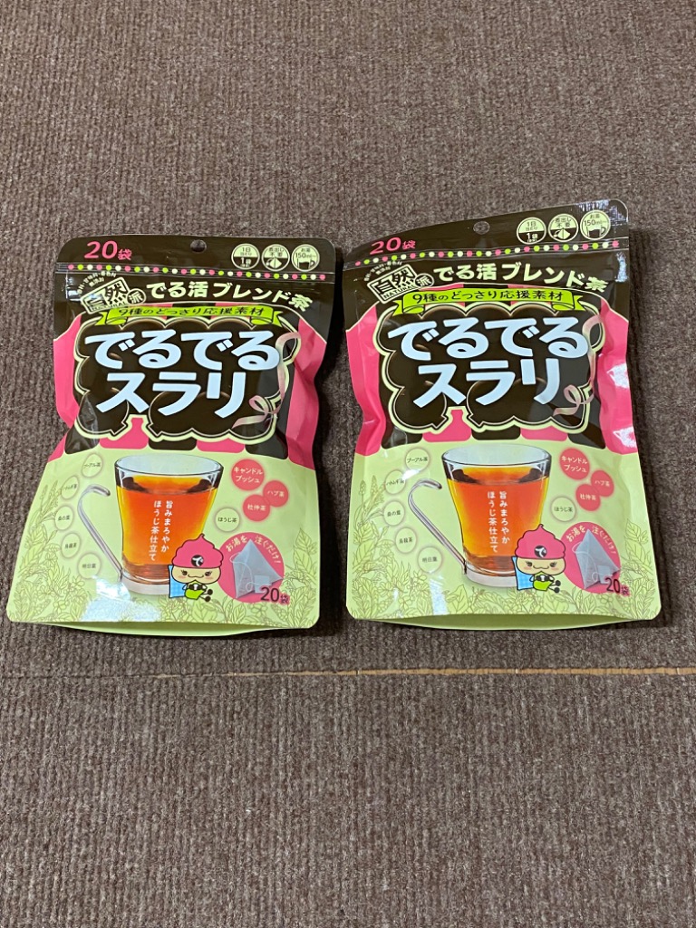 ポスト投函)(日本薬健)でる活ブレンド茶 でるでるスラリ ティー