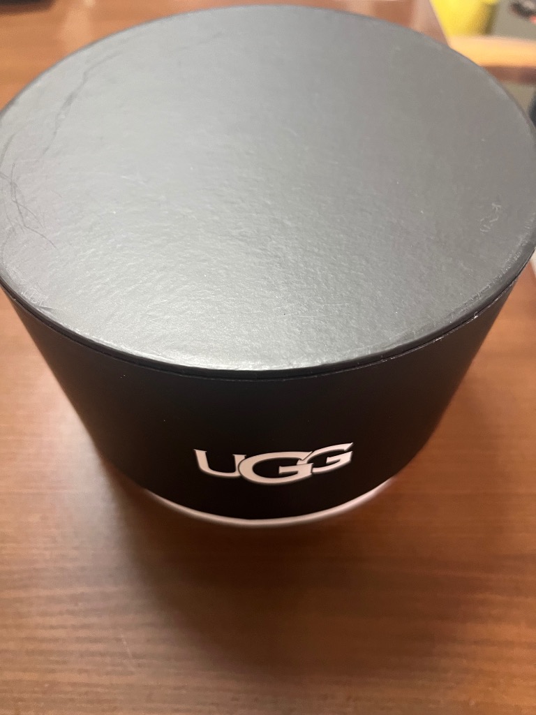 UGG 並行輸入品 アグ W SHEEPSKIN EMBROIDERY EARMUFF