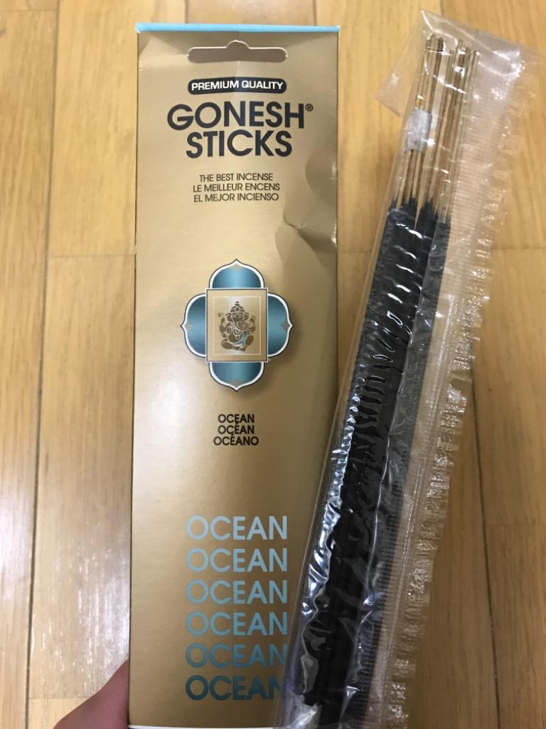 GONESH ガーネッシュ お香スティック オーシャン (1箱20本入り) お試し 人気 ブランド Ocean :gostoc01:インポート卸雑貨  ZAKKART YAHOO店 - 通販 - Yahoo!ショッピング