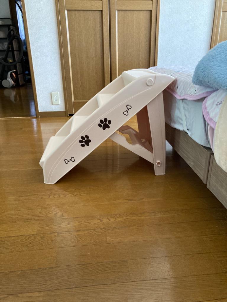 ペットステップ 4段 猫用 犬用 階段 滑り止め 収納簡単 ペット用