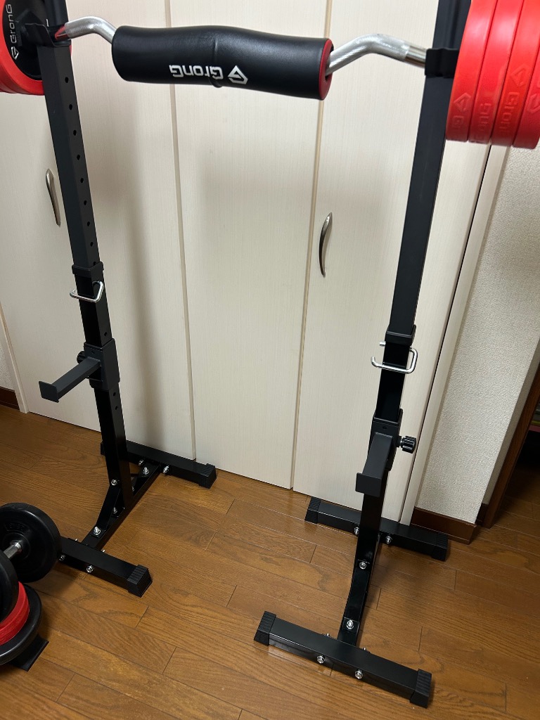 バーベルスタンド スクワットラック 分離型 ベンチプレス台