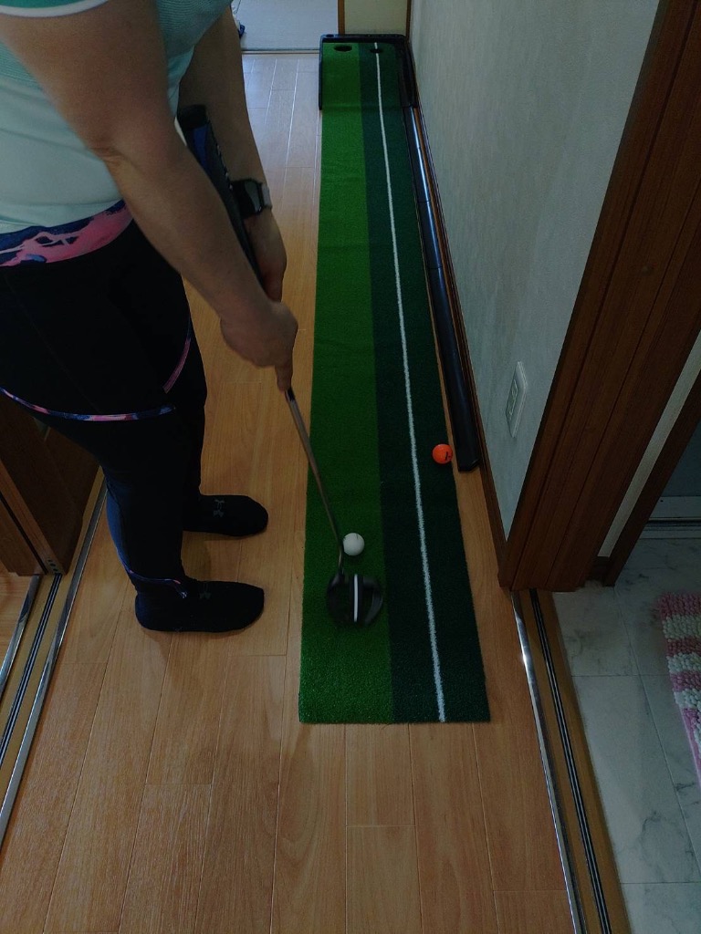 パター 練習 パターマット 3m パター練習器具 パター練習マット 室内