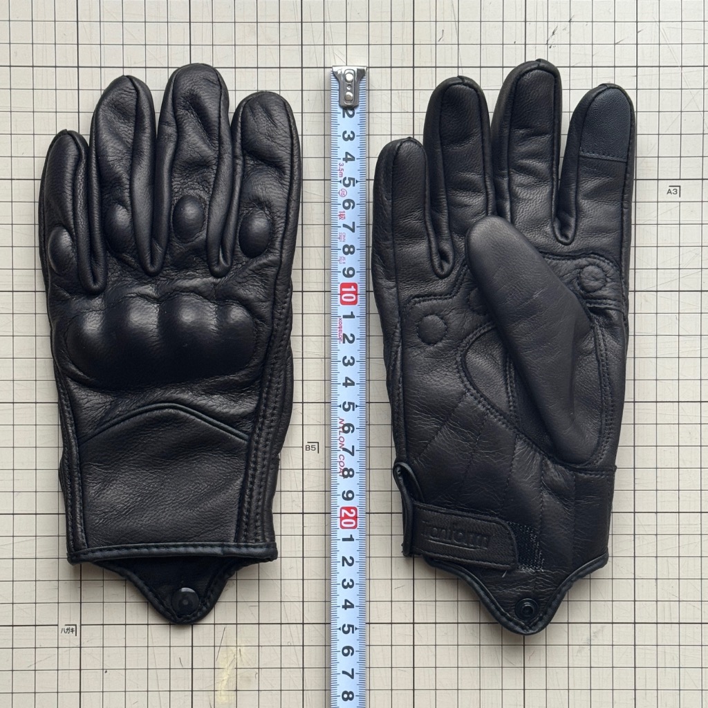 バイク グローブ オールシーズン 冬 革 レザー 手袋 本革 山羊