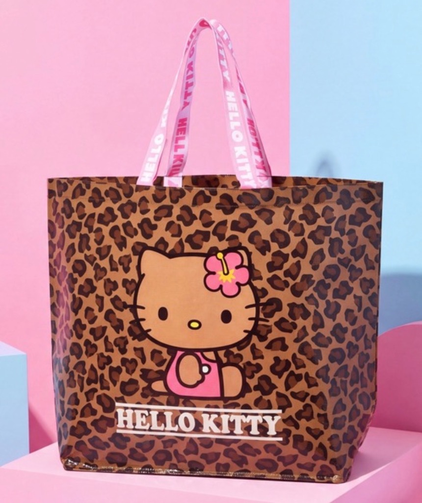 sanrio（サンリオ） エコバッグ 「Sanrio/サンリオ」レオパード柄