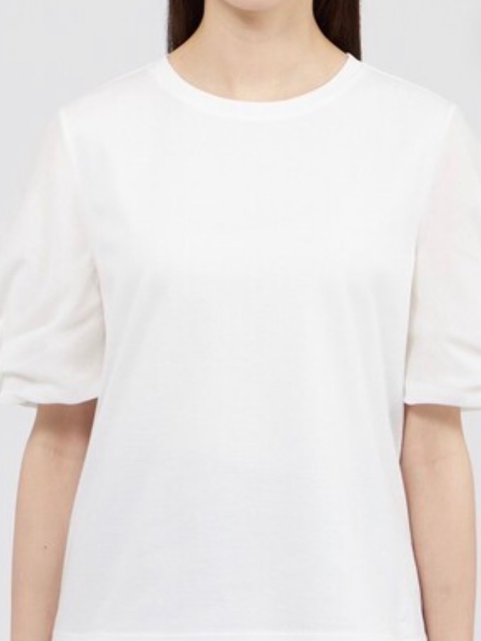 EPOCA（エポカ） tシャツ 半袖 ライトパフスリーブTシャツ レディース